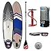Tavola Stand Up Paddle SUP Gonfiabile JBAY.Zone Comet J2 10'6'' Cm 320x81x15 Touring SUP Board Completa di Accessori