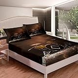 Dimensioni Perfette: Lenzuolo con angoli 180 x 200 x 30 cm. ed è adatto a letti standard e letti a molle con materasso di altezza compresa tra i 5 e i 30 cm. Fascia elastica attorno al coprimaterasso a tasca profonda. Il lenzuolo con angoli aderisce meglio al materasso.（inclusa：1 x lenzuolo con angoli matrimoniale 180 x 200 cm e 1 x Federa 50 x 80 cm）