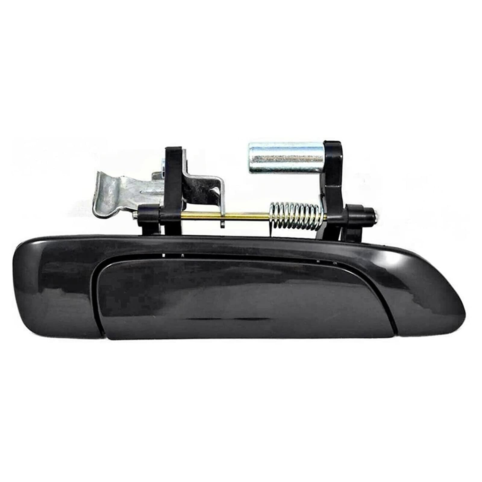 Maniglia Interna portiera dell’Auto 2Pc Posteriore Esterno Esterno Maniglie delle Porte Set Nero LH RH 2001-2005 per Civica Berlina Maniglia Portiera dell'Auto