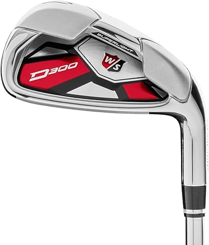 Miniatura 7 de Wilson D300 Sl Combo Hierros #4H, 5-Pw Grafito Regular Derecho