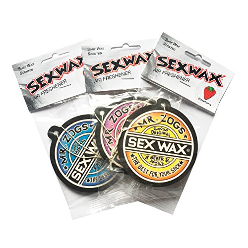 Véritable Mr Zogs Sex Wax Désodorisant Lot de 3 - Fraise Cover