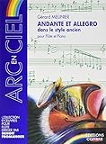 Andante et allegro dans style ancien     flute et piano