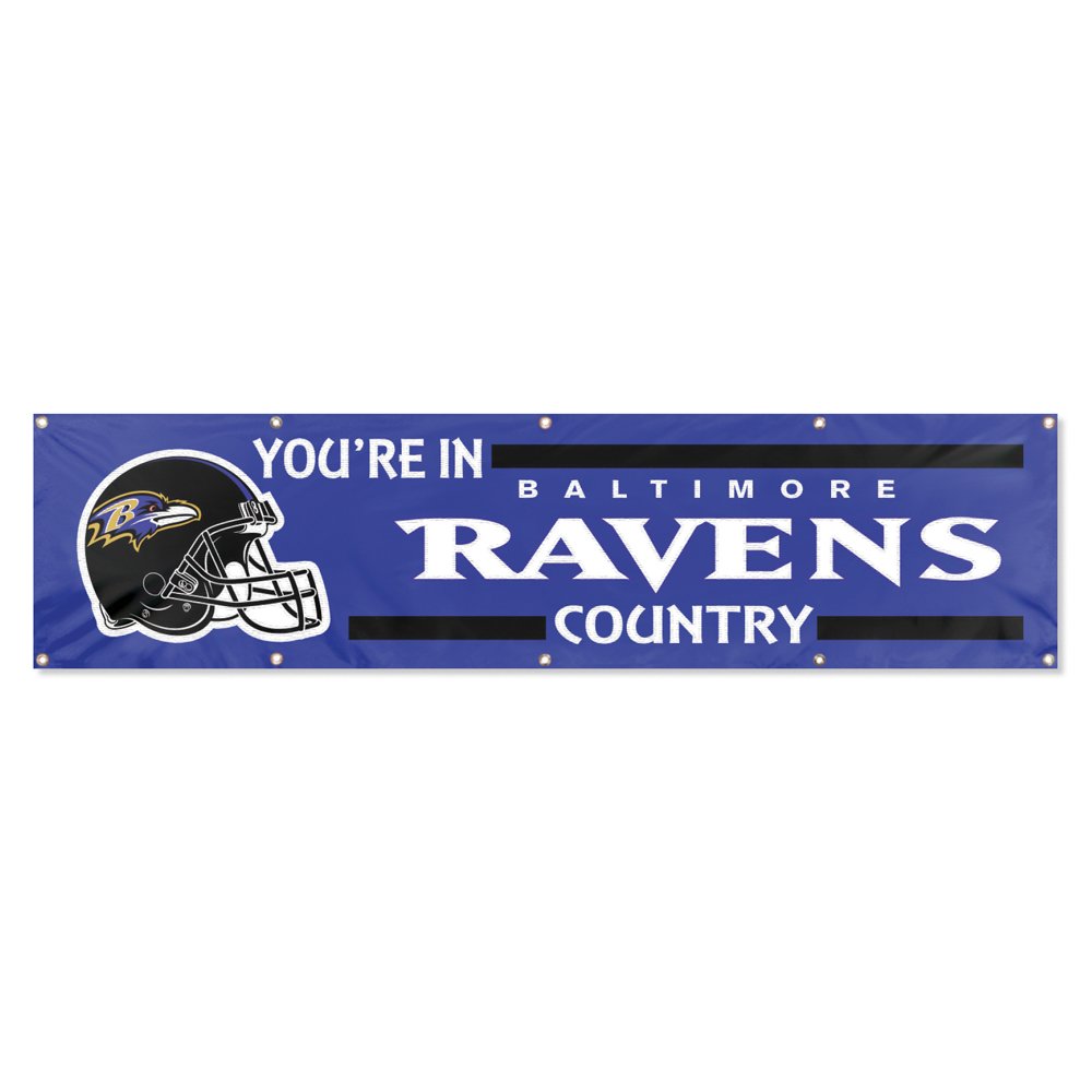 Party Animal Officially Licensed 8'x2' NFL Banner