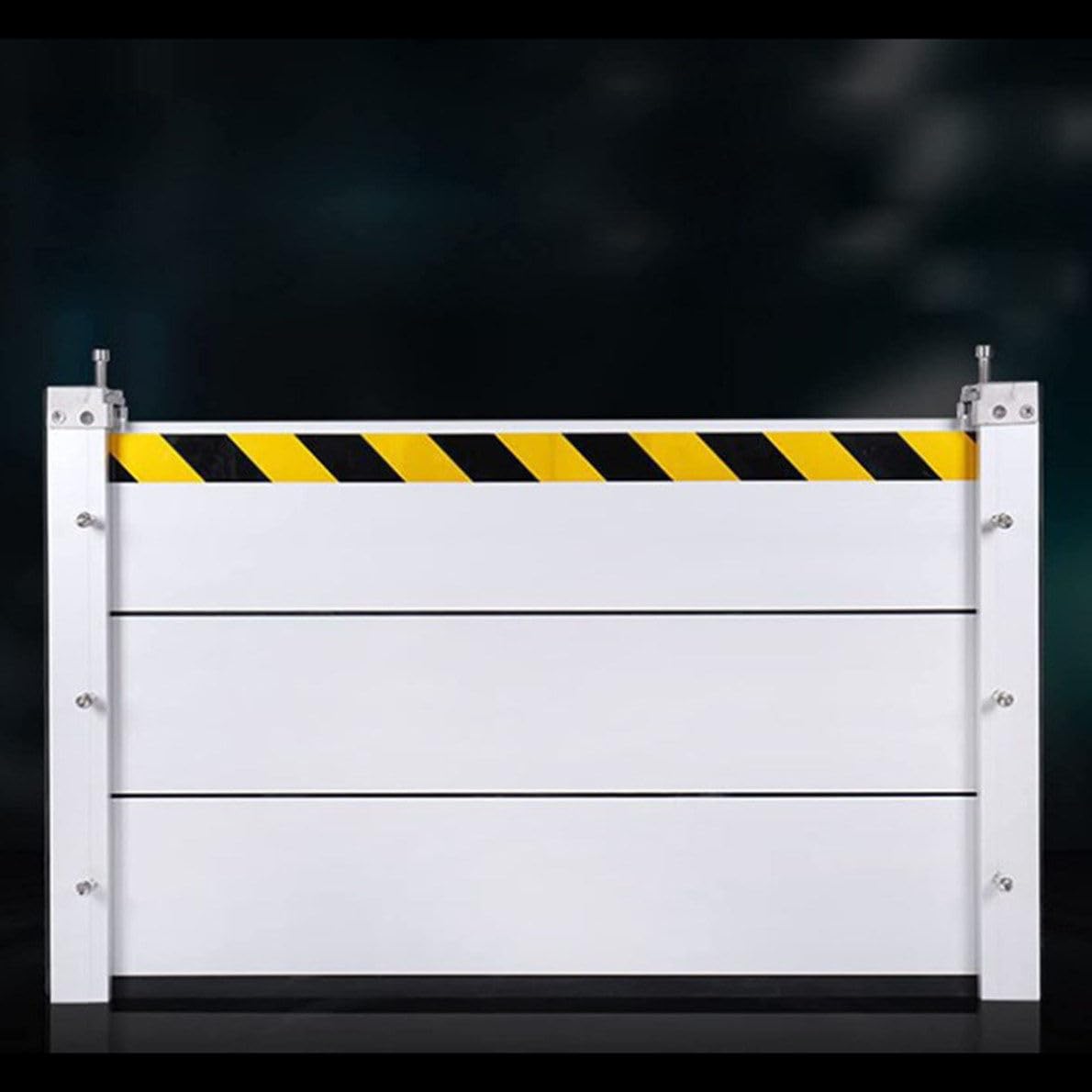 Barrière de protection contre les inondations en alliage d'alu durable