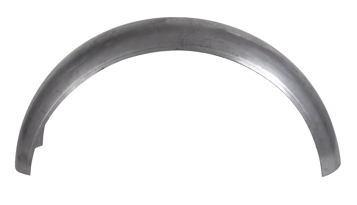 Universeller Heckfender aus Stahl, oberflächenverzinkt Breite: 150 mm Dicke: 1 mm ohne Bördelung