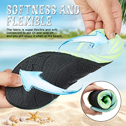 Image of ANLUKE Womens Mens Water Shoes Barefoot Quick-Dry Aqua Socks for Beach Swim Surf Water Sport
