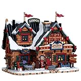 Lemax Weihnachtsdorf beleuchtetes Gebäude