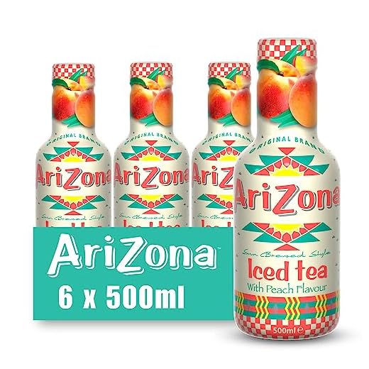 Arizona Thé glacé Pêche 6 x 50 cl