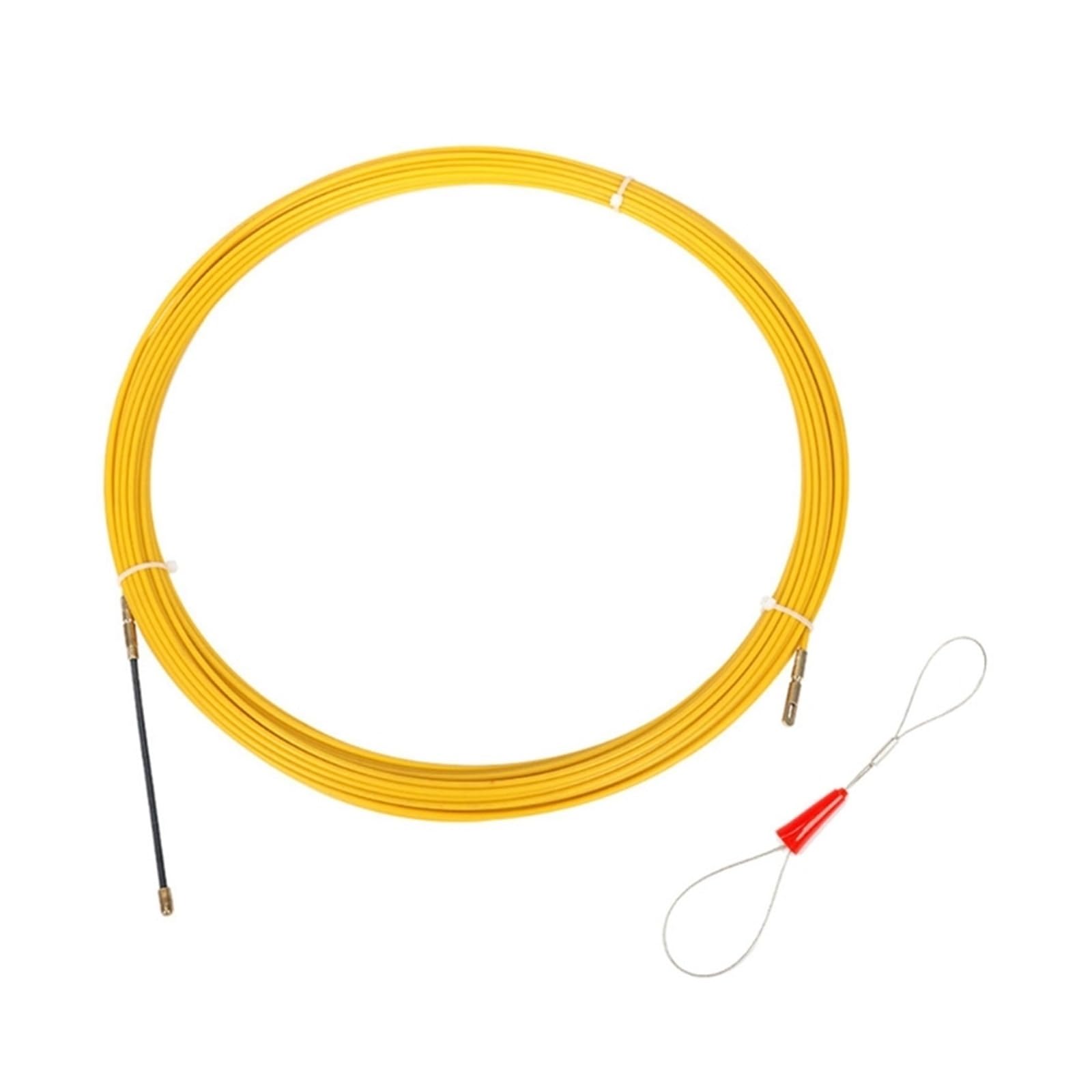 Outdoor Extension Fish Tape Reel Cable Puller 3mm 4mm 6mm Telecom Electrical Fiberglass Metal Wall Wire Conduit 5 Meters 30 Meters Solar sheathed (Color : Wire Diameter 6mm, Size : 20meter)