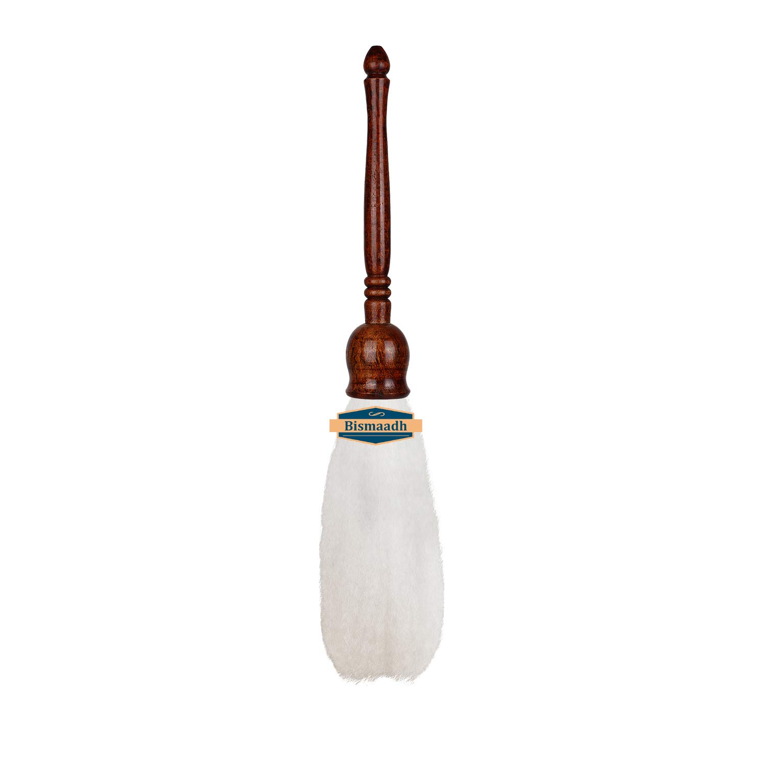 BISMAADH Big Wooden Chawar/Chavar/Chawar Sahib for Mandir & Gurudwara for Pooja
