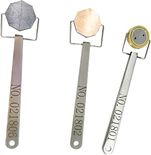 Ndt Magnetic Field Indicator Magnetic Particle Pie Gauge for Pressure Vessels,Steel Forgings and General Machines 3 Sets