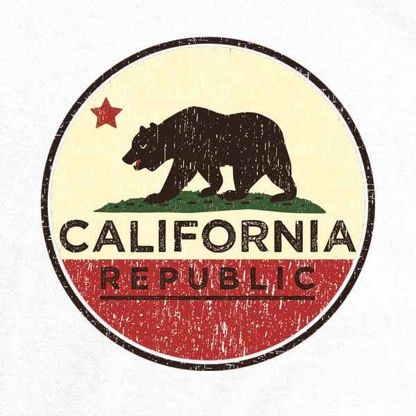 Pop Threads California Republic Flag Bear Retro Infant Baby Boy Girl Bodysuit White 12M