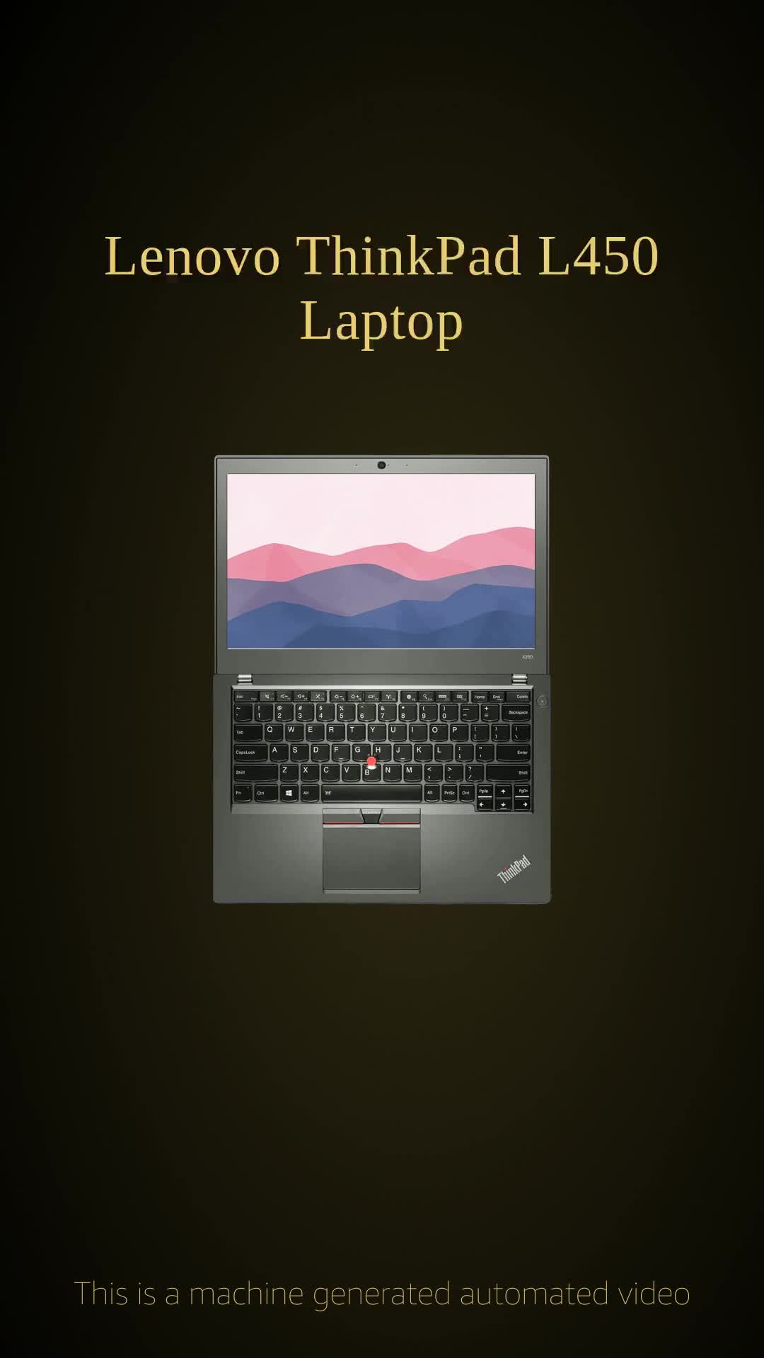 Refurbished) Lenovo ThinkPad 5th Gen Intel Core i5 Thin