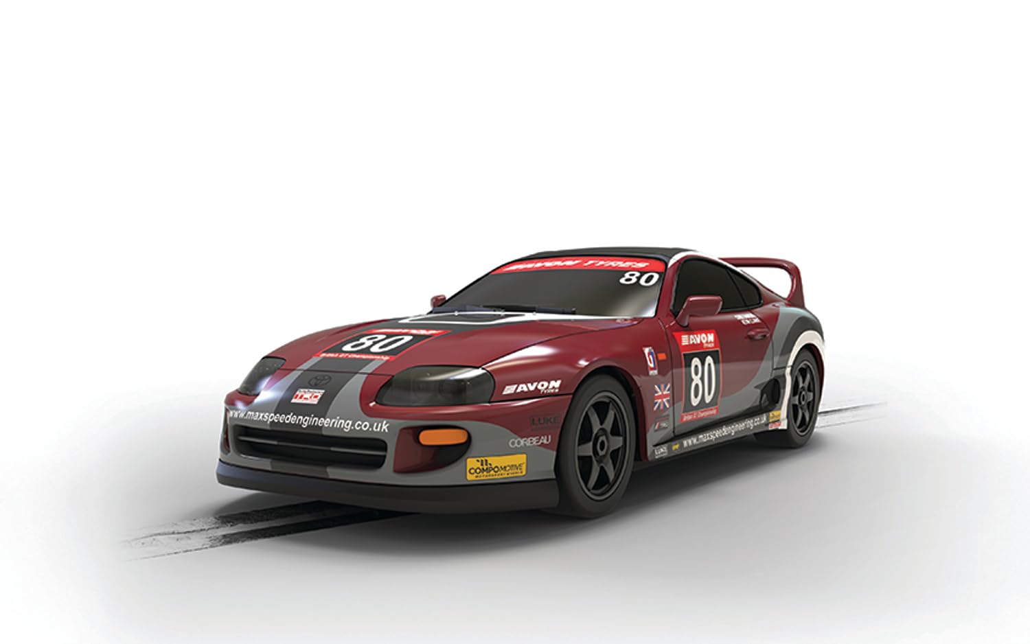 Scalextric C4656 Toyota Supra - British GT Cars - USA/Classic Slot Car Racing