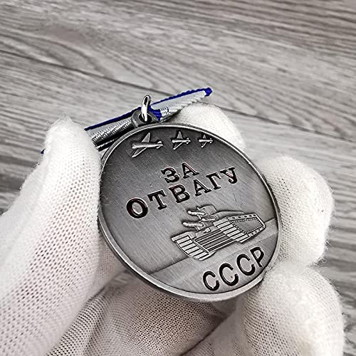 FTYYSWL Sovjet Bravery Medal, Sovjet CCCP Medaille Replica, Tank Badge Collection, militaire medaillegeschenken, oorlog… - Image 6