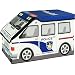 2-in-1 Police Car Children's Toy and Storage Box With Kids 3D Puzzle of Adventure Ship
