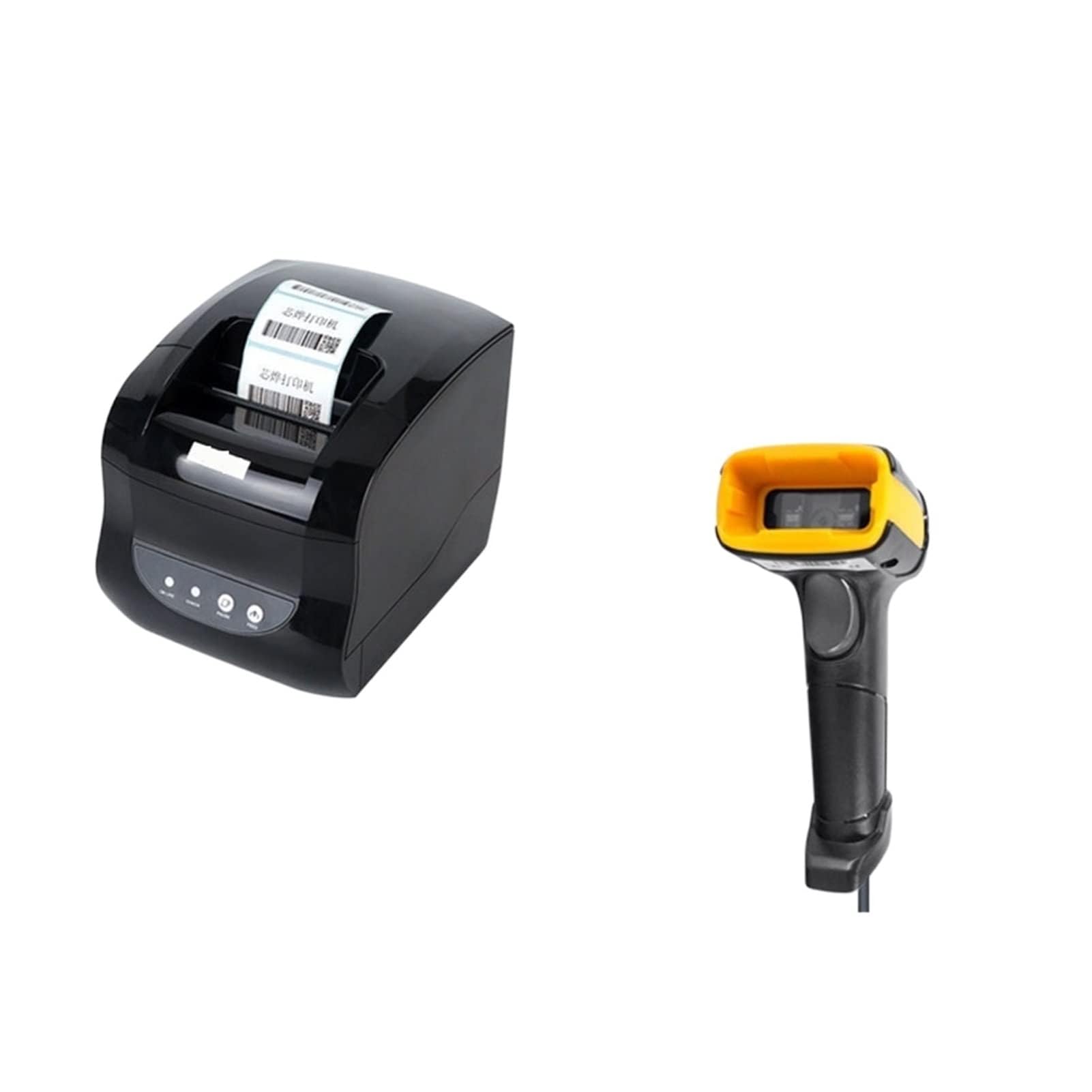 Impresora térmica de etiquetas de 80 mm, Bluetooth y USB de 3 pulgadas, impresora de recibos para POS, etiquetas de precio, Windows/Android, modelo 365B