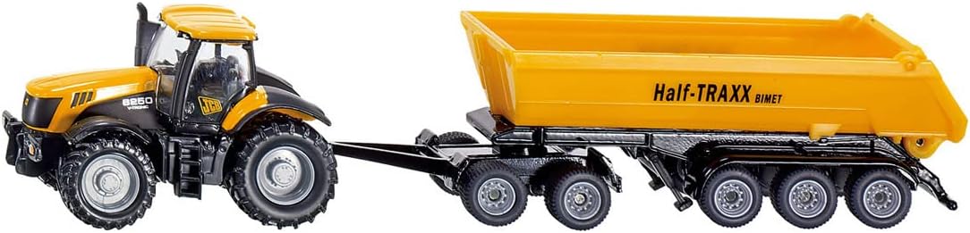 Siku 1858 JCB with Dolly and Tipping Trailer