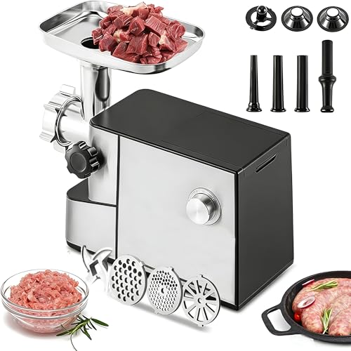 Hachoir à viande électrique multifonctionnel et machine à saucisses - 2