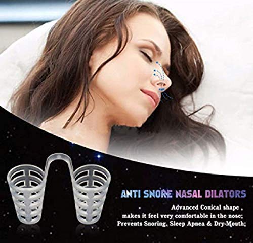 Digital Shoppy Silicon Anti Snore Anti Disturb Ceasing Stopper Anti-snoring Free Nose Clip Health Sleeping Aid Equipment 4