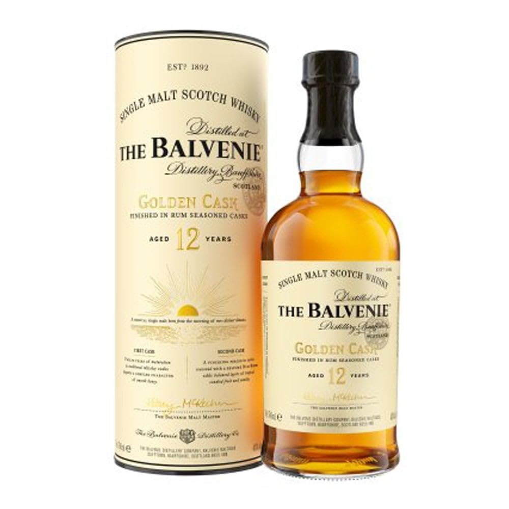 The Balvenie 12 Years Old Golden Cask 43% Vol. 0,7l in Geschenkbox