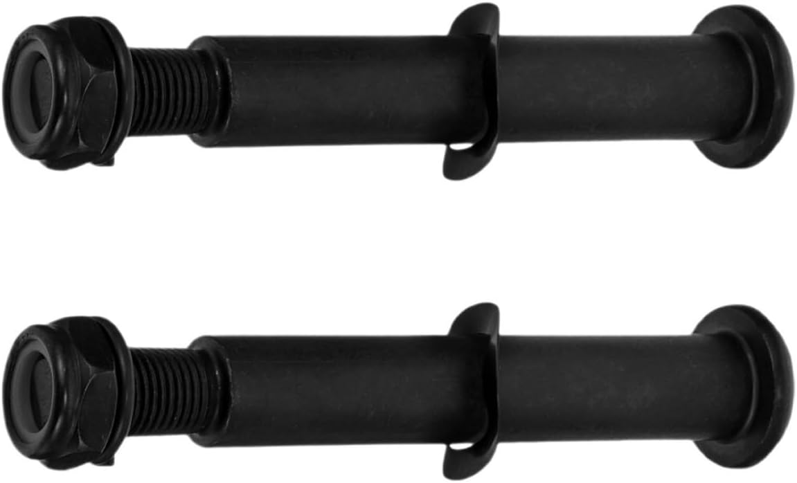 BESPORTBLE 2Pcs Rolled Steel Elliptical Trainer Fasteners Professional Replacement Screws for Stability Safety Fitness Equipment Compatible with Elliptical Machines