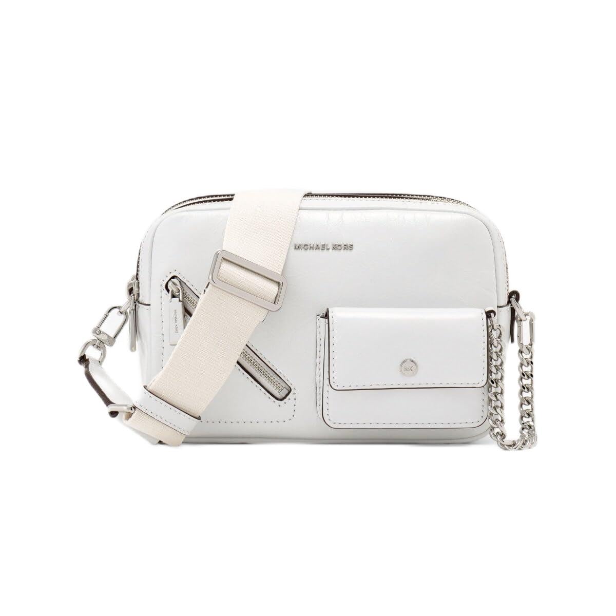 Michael Kors Bryant Medium Pebbled Leather Crossbody Bag
