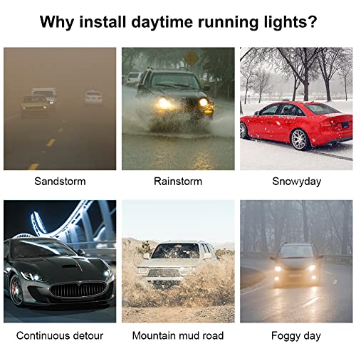 Car Hood Light Led Strip 59/70/79 Inches,Flexible Car Exterior Led Strip Lights Waterproof Car Engine Cover Decoration For Cars, Suvs, Trucks (White) #TOP6