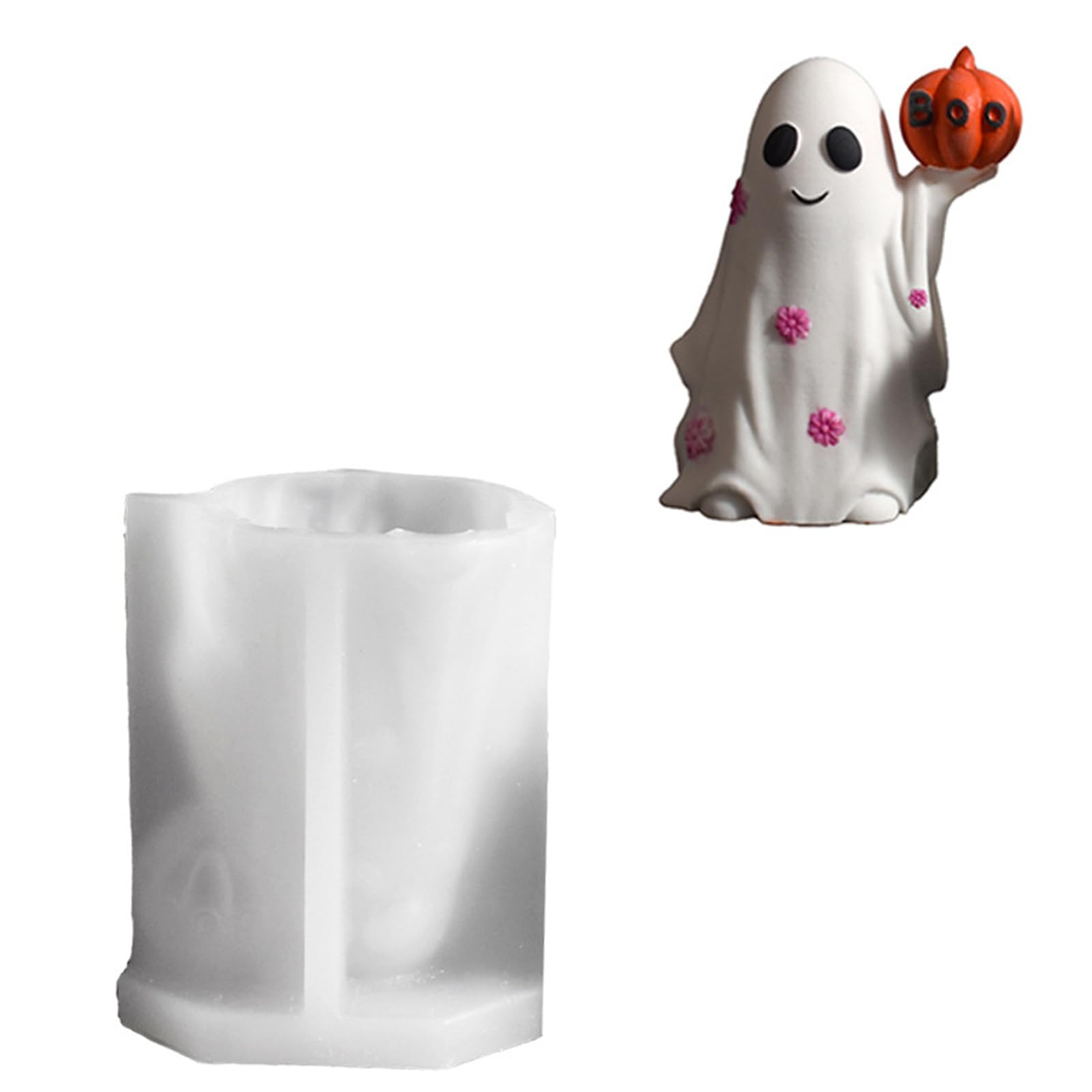 Msioytog Flexible Silicone Set for Halloweens Pumpkin Specters Decorations and Crafting Projects Silicone