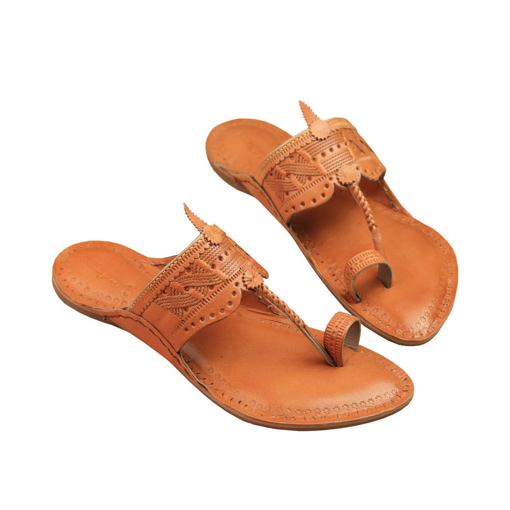 Suraksha Kapshi | Premium Men’s Kolhapuri Chappal | Genuine Leather | GI Tagged-image-11