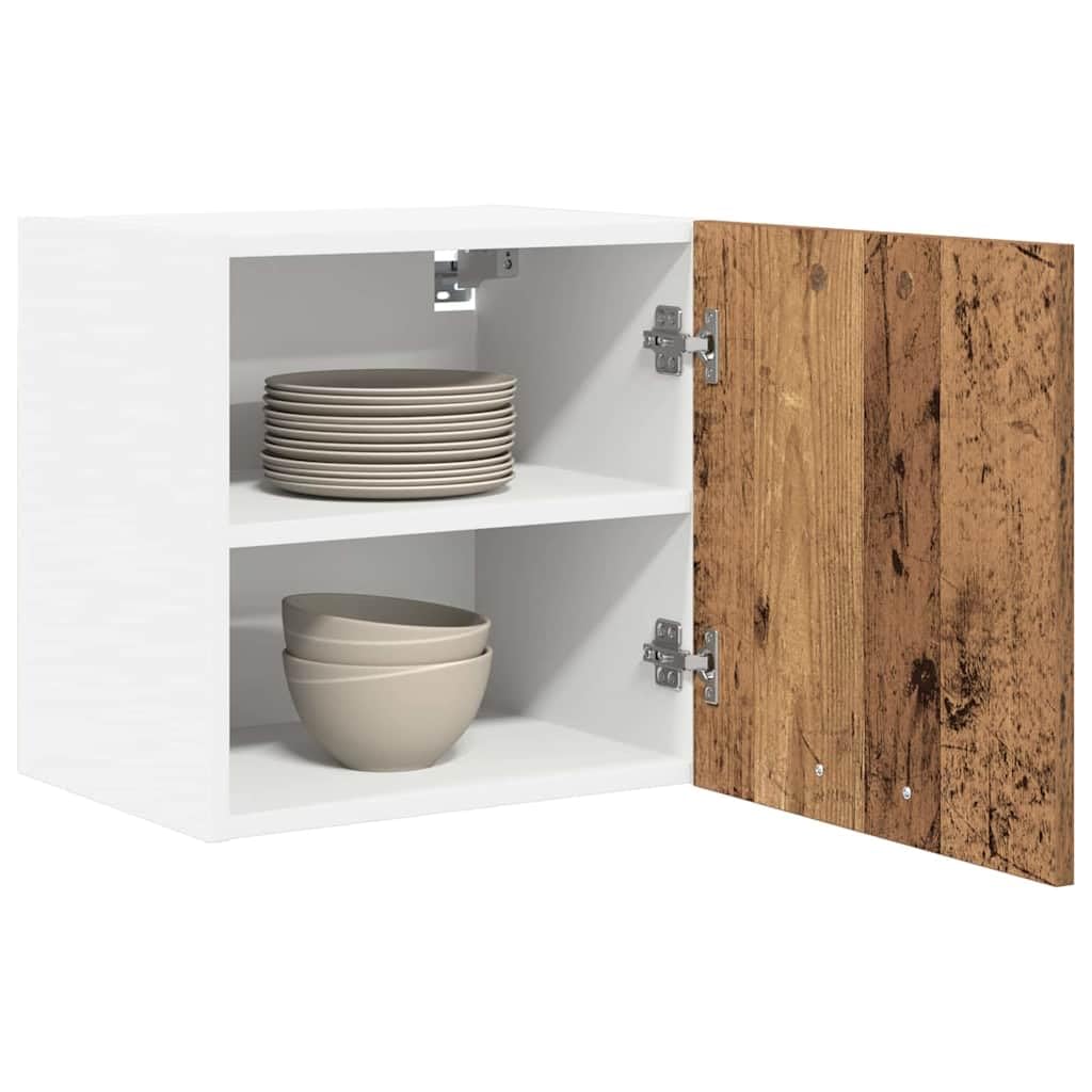 Armoire suspendue 40x31x40cm meuble cuisine contemporain 2 pcs