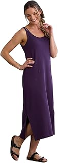 10 Casual Engagement Party Guest Outfit Ideas That Feel Right 29 Women's 100% Organic Pima Cotton Midi Tank Dress
