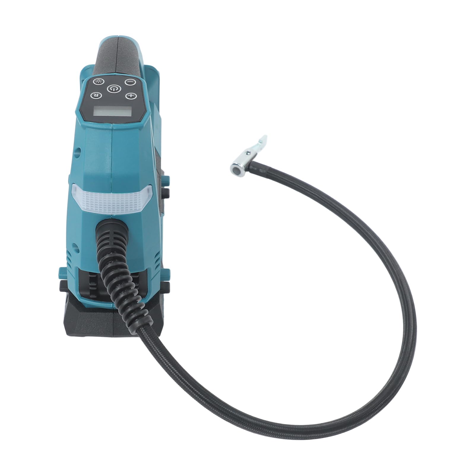 Bezprzewodowa sprężarka do opon samochodowych, 20 V, 450 psi, sprężarka samochodowa, automatyczny start i stop, sprężarka powietrza z kompresorem światła, elektryczna pompka powietrza do samochodu