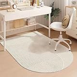 Tapis Esthétique Décoratif Élégant : Contrairement aux tapis de chaise en plastique transparent classiques, la surface du tapis de bureau est fabriquée en tissu imprimé de qualité supérieure et est conçue pour ajouter une touche de beauté à votre sol tout en complétant parfaitement votre environnement. Parfait pour une variété d'environnements, notamment les bureaux, les salles informatiques, les salles de jeux, les chambres et les espaces d'étude