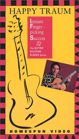 Happy Traum's Guitar Building Blocks Instant Fingerpicking Success VHS