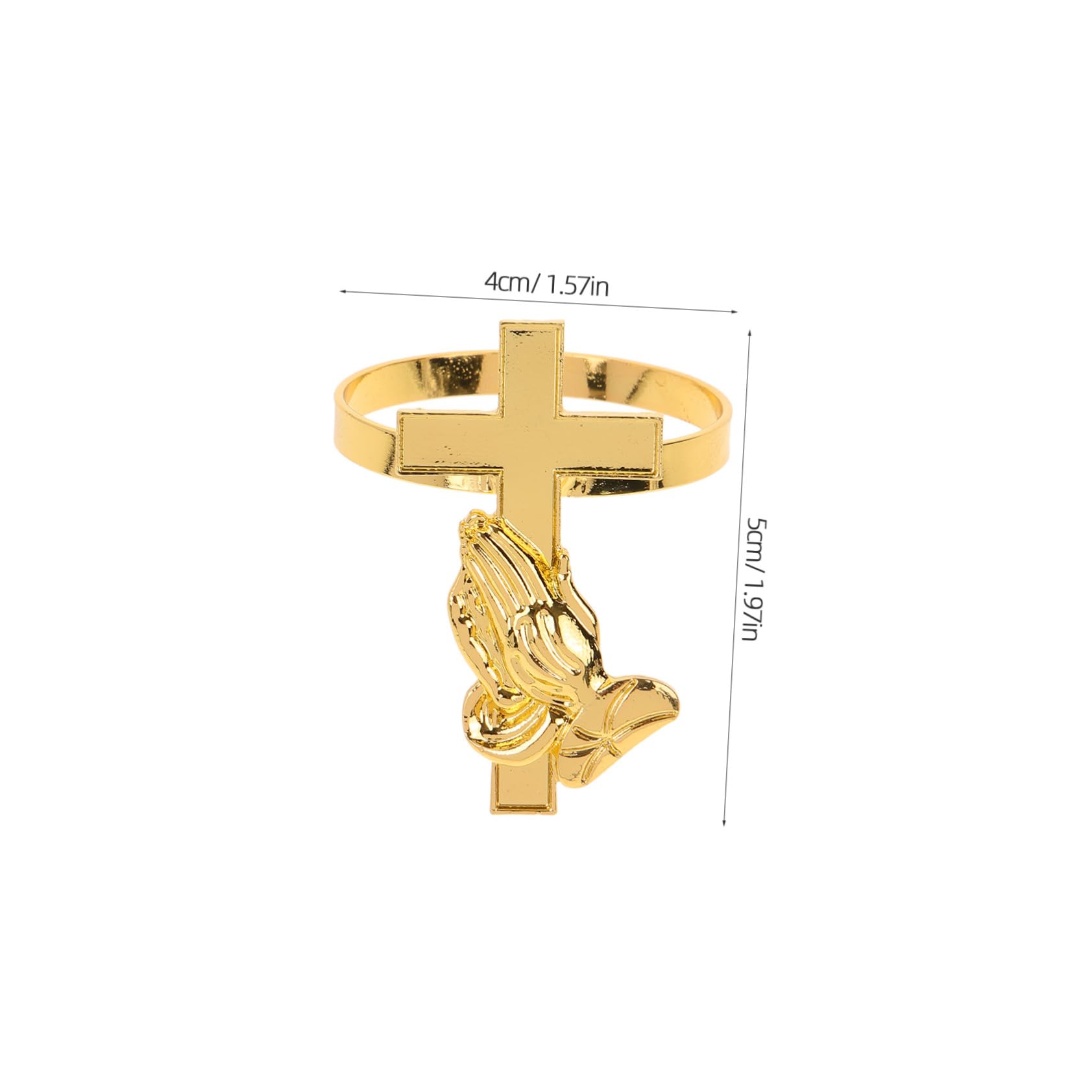 ABOOFAN 5 Set Portatovagliolo Da Comunione Rosa Elegante Tallone Caldo Portatovaglioli Anello Portatovagliolo Decorazioni Per La Tavola Decorazione Della Tavola Da Pranzo Golden 4 Pezzi*5
