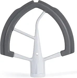 Flex Edge Beater for KitchenAid Mixer 5.5 Quart Bowl-Lift Stand Mixer, Beater with Silicone Edge, Perfect Professional 5-Plus Bowl-Lift Stand Mixer Attachment, Mixer Accessory