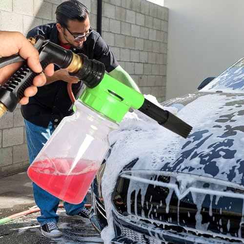 Herramienta de lavado ajustable con deposito de espuma de 900ml 5