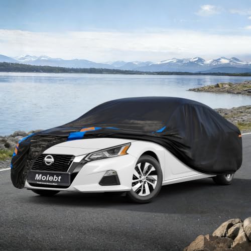 Image of Custom Fit Car Cover for Nissan Altima (2002-2026), Upgraded Waterproof All Weather Outdoor Auto Cover, UV /Snow /Dust Protection