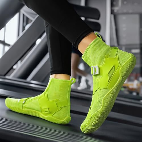Image of UMANPOO Men Water Shoes Women Barefoot Slip on Sneakers Swim Aqua Beach Running Walking Hiking Cycling Non Slip High Top