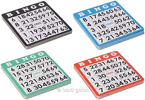 Bingo 100 Sztuk - Dodatkowe Karty Do Wielokrotnego Użytku, Wymienne