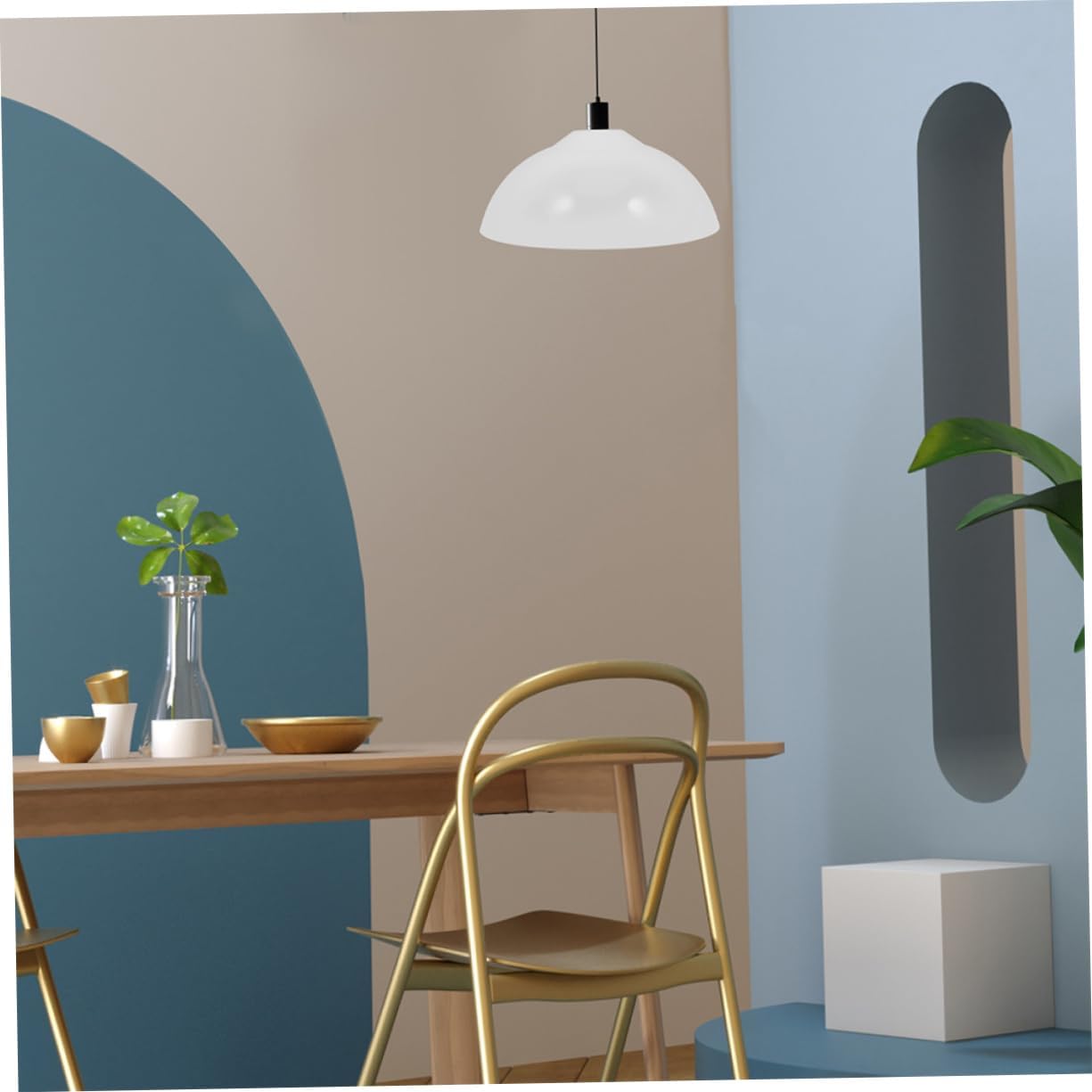 2pcs Acrylic Lampshade Living Room Lighting Decorative Chandelier Replacement Bulb Compatible