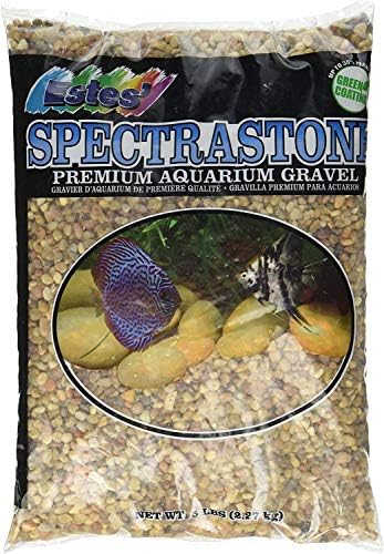 Spectrastone Shallow Creek Regular for Freshwater Aquariums, 5-Pound Bag