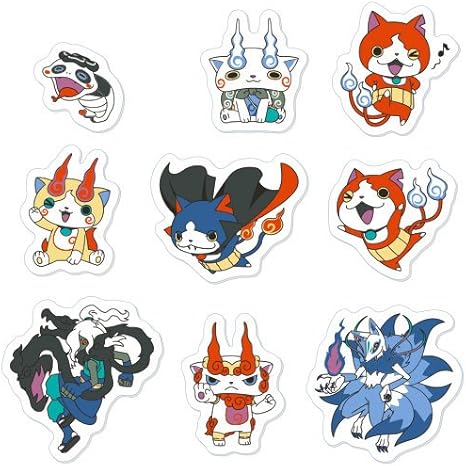 Amazon 妖怪ウォッチ ふわふわステッカー4 アニメ 萌えグッズ 通販