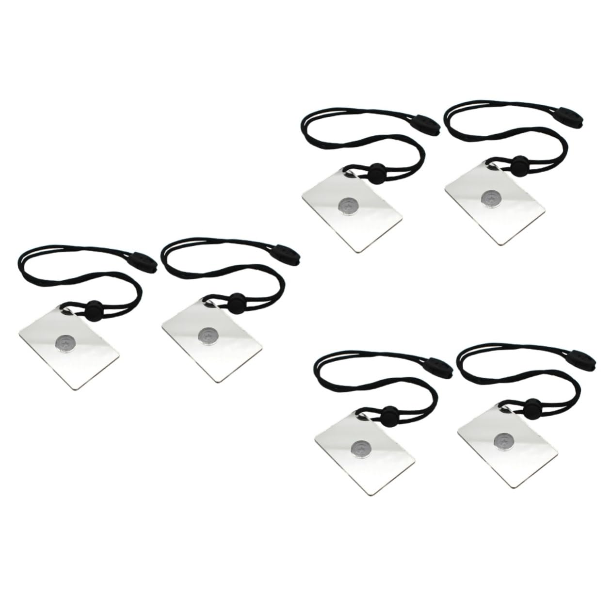 Toddmomy Miroir du Signal De Camping Signalisation Visibilité Survie De Plein Air Urgence Réflexion Acrylique