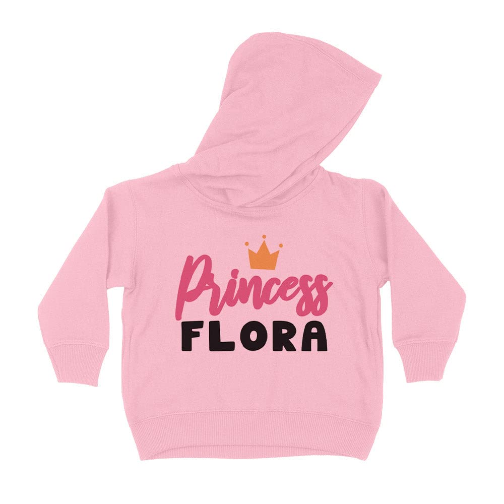 Princess Flora Kids Hoodie Sweatshirt Toddler 4T Light Pink