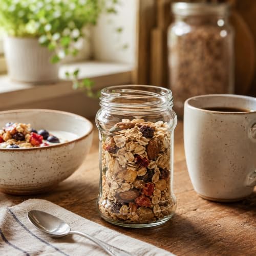 KADAX 20er Set Einmachgläser 315ml TO66 Herz, Marmeladengläser Vorratsgläser Mason Jar mit Schraubdeckel, Luftdicht & Spülmaschinenfest… – Ansicht 3
