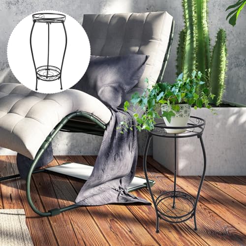 Étagère à plantes robuste double couche pour gagner de la place - 3