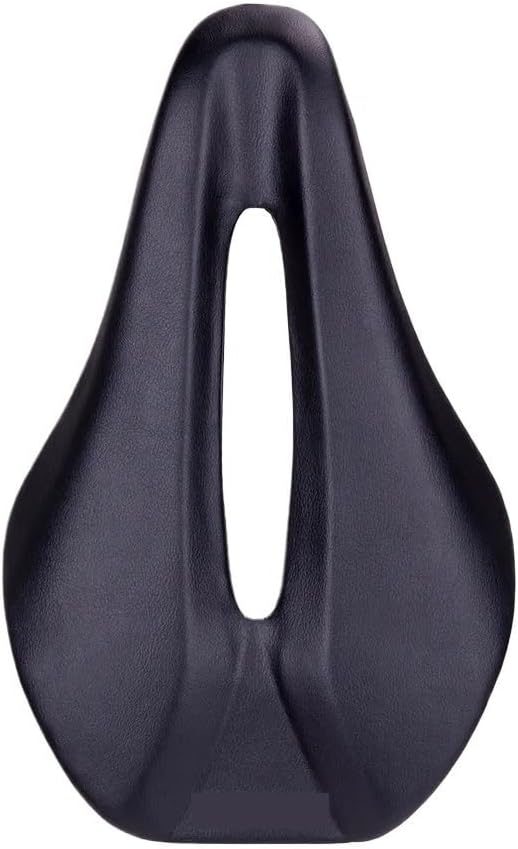White Bicycle Seat MTB Road Bike Saddle Pain Relief PU Ultralight Breathable Comfortable Cushion Cycling Racing Parts