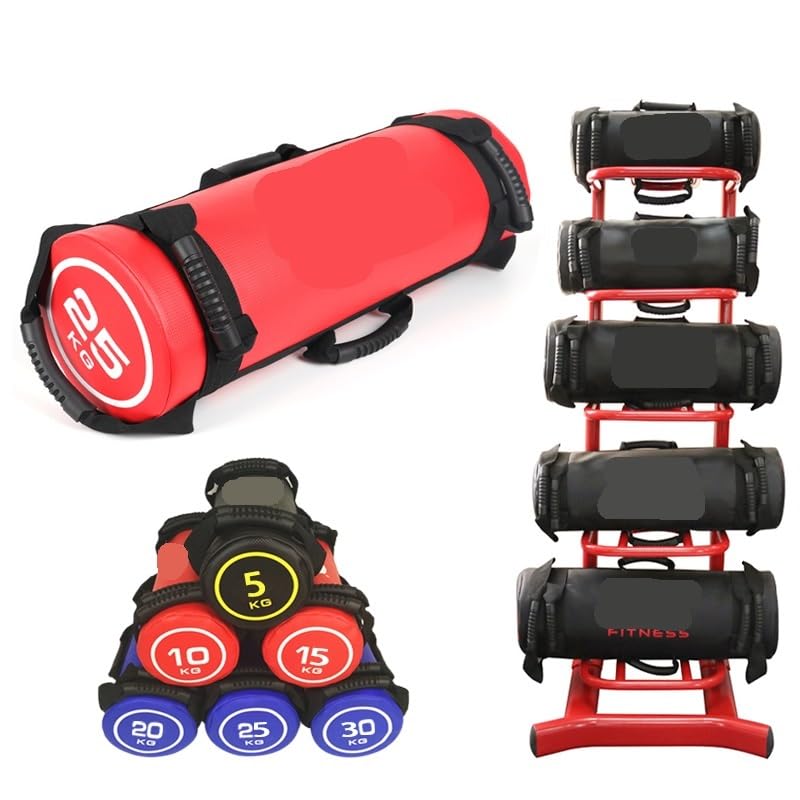 Saco De Arena para Peso Sacos de Arena for Fitness 5 kg/10 kg/20 kg/25 kg/30 kg, for Levantamiento Pesas, búlgaros, vacíos, for Gimnasio en casa